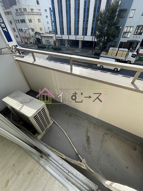 シャルム天満 ベランダ