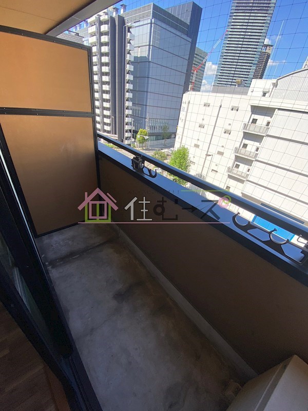 ドミール江戸堀 ベランダ