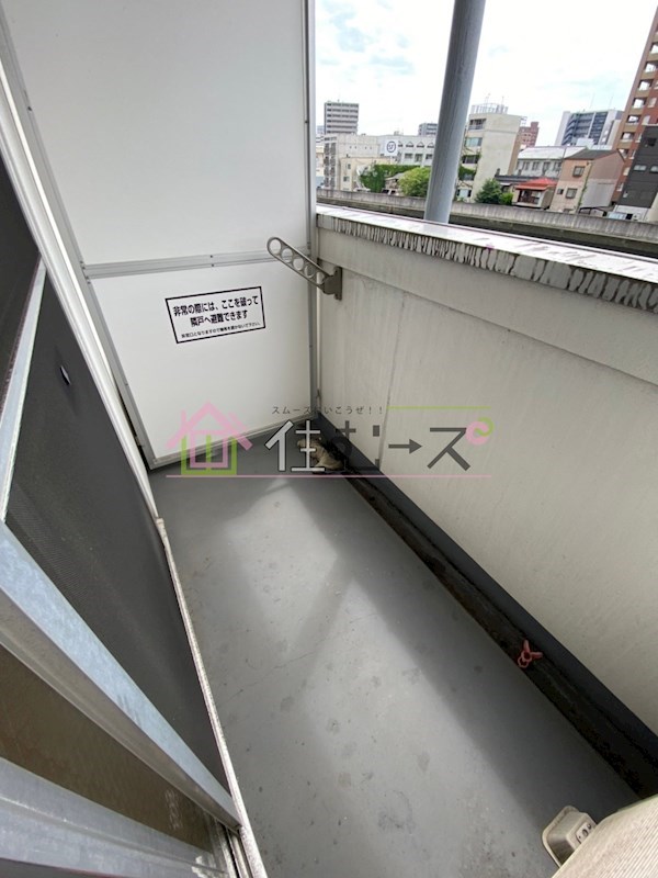 MY江之子島マンション ベランダ