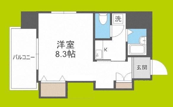 ブランシェ松屋町 間取り