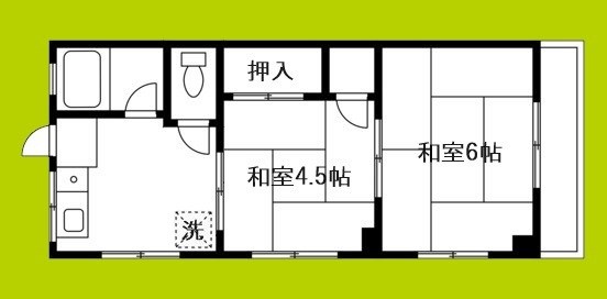 アーバンマンション東加賀屋 間取り