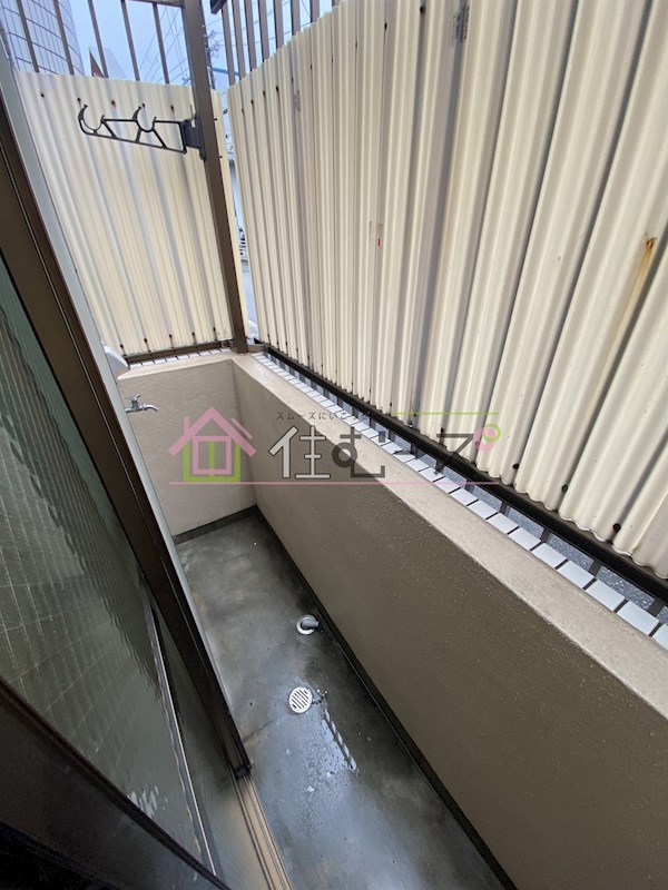 ハイツ加賀屋 ベランダ