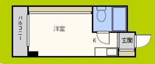 大国町池田マンション 間取り