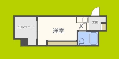 大国町池田マンション 間取り