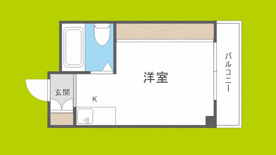 大国町池田マンション 間取り