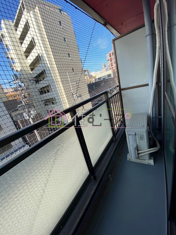 大国町池田マンション ベランダ