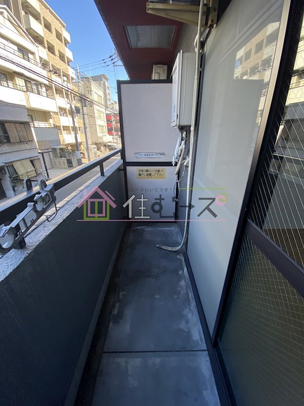 クオーレ十三東 ベランダ