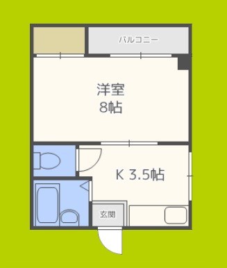 ロイヤル天王寺南 間取り