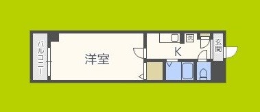 ドミール江戸堀 間取り