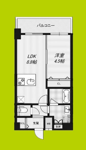 ベイサイドパークOSAKAノースレジデンシス 間取り