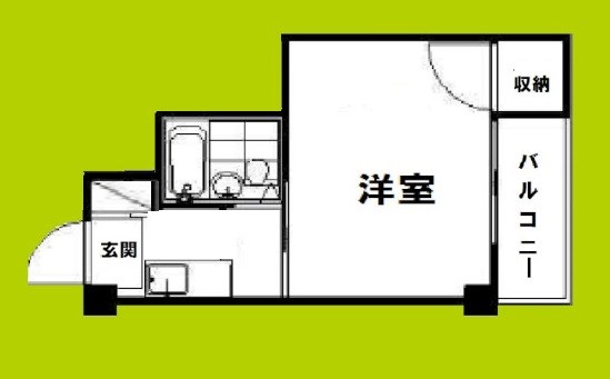 白樺ハイツ清水Ⅱ 間取り