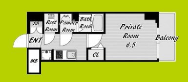 City Lux Namba South 間取り