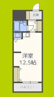 ライオンズマンション難波南第2 間取り