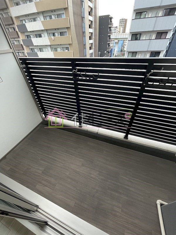 クリスタルグランツ難波WEST ベランダ
