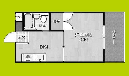 三和ハイツ 間取り図