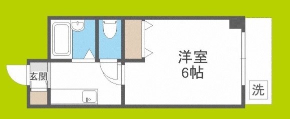 天満グリーン土井マンション 間取り