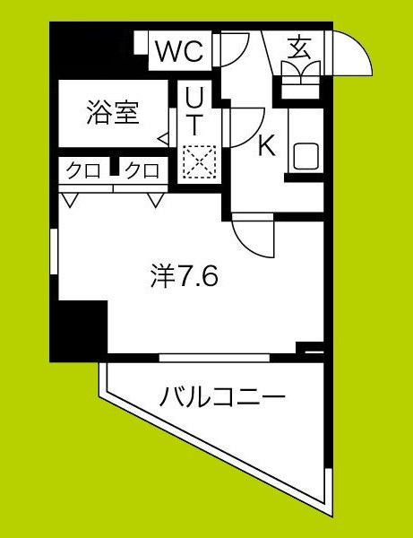 プロシード大阪WESTアドリア 間取り