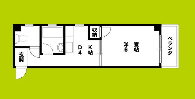 土佐堀ハイツ 間取り