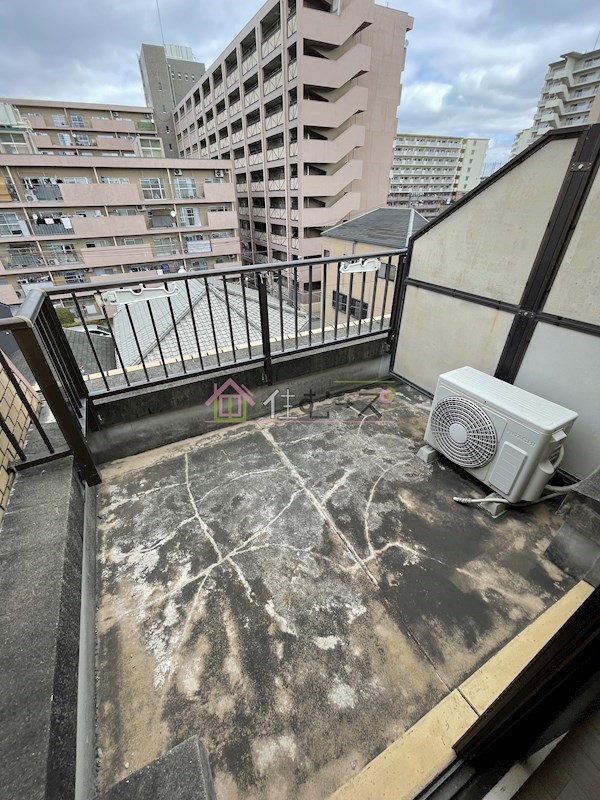 桑田商店ビル ベランダ