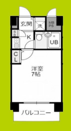 シロハイヌ弁天町 間取り
