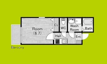 アンビシオン天下茶屋 間取り