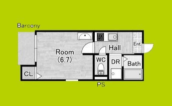アンビシオン天下茶屋 間取り