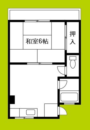 コーポ707 間取り