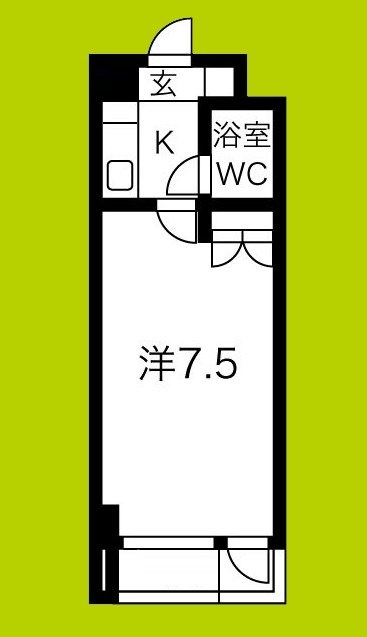 エクセレント中道 間取り