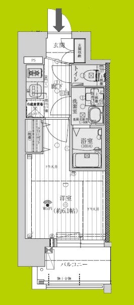 ファーストフィオーレ三国 間取り