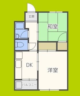 茜マンション 間取り図