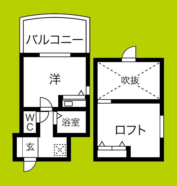 ピュアサクラ松屋町 間取り