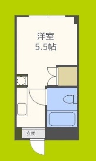 パシフィック新今宮 間取り