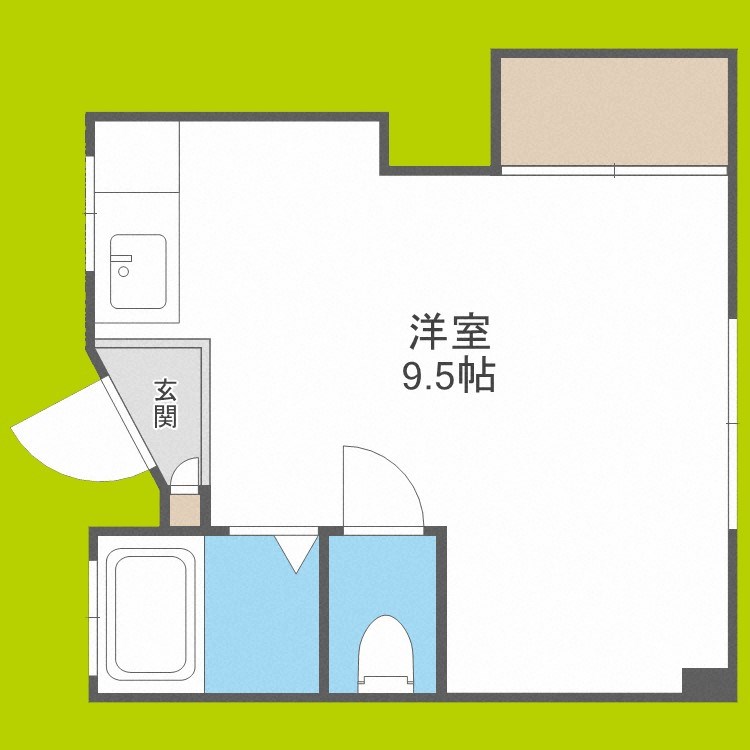 マンション奈美 間取り