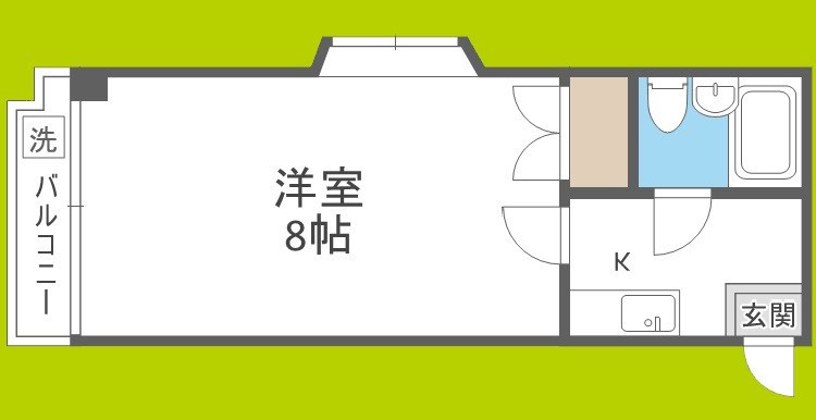 カツタビルディング5号館 間取り