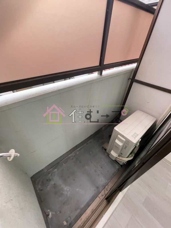 野江ハイツ ベランダ