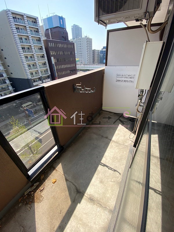 ドエル堀江南 ベランダ