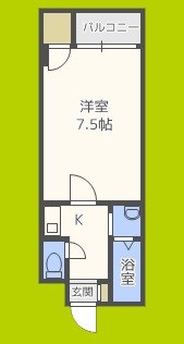 SKグリーンハイツ 間取り