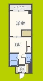 千林グランドハイツ北 間取り