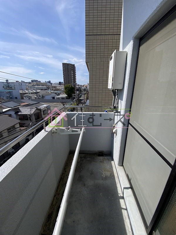 マンションサンロード ベランダ