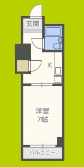 EPO湊町レジデンス 間取り