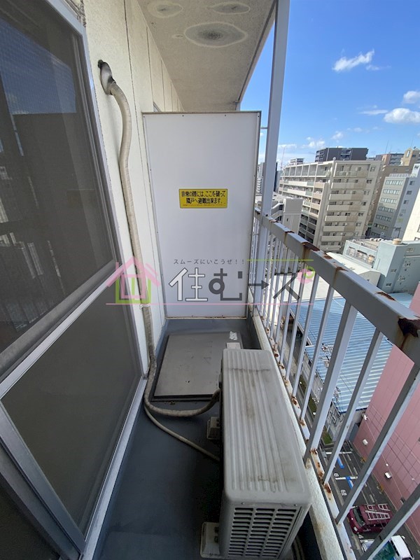 EPO湊町レジデンス ベランダ