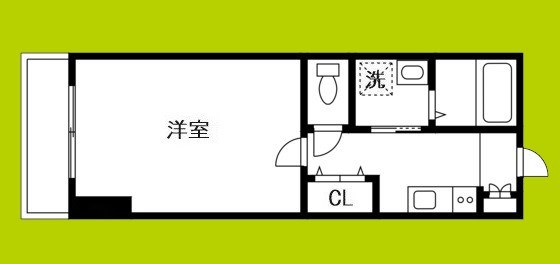 スワンズ難波パークビュー 間取り