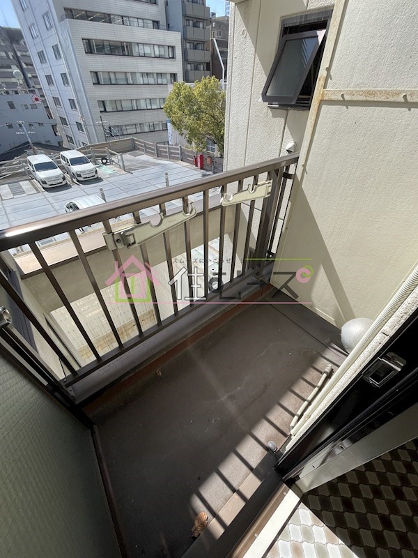 エクシード瓦町 ベランダ