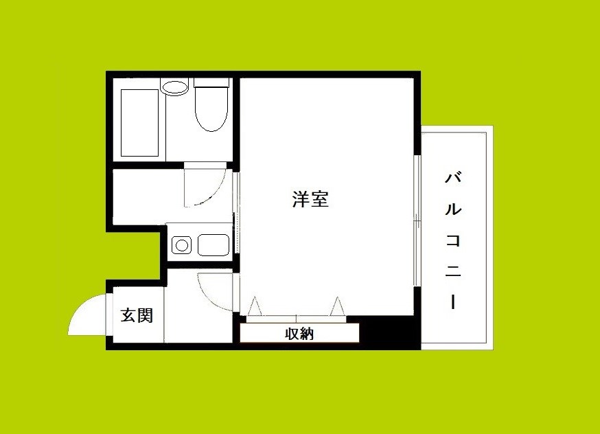 ウエステージ夕陽丘 間取り図