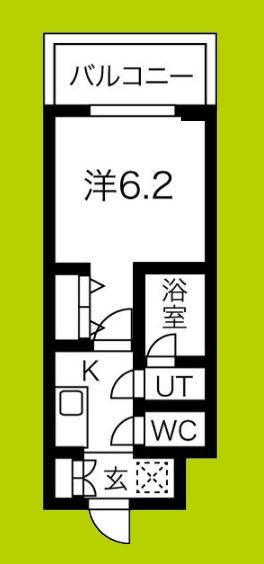 スプランディッド難波 間取り