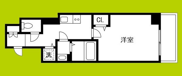 プレサンス松屋町グレース 間取り