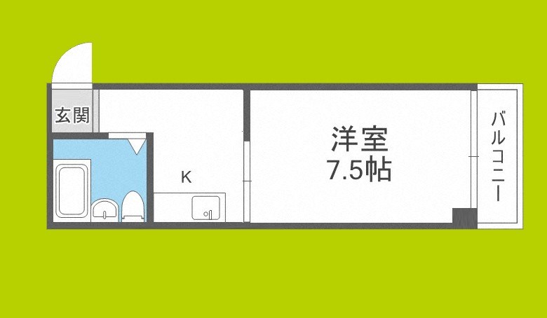 トゥリオーニ鶴橋 間取り