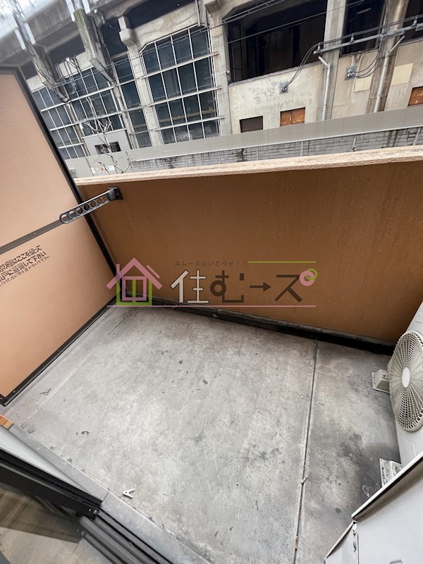 ライオンズシティ難波南 ベランダ