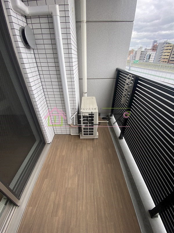 レオンコンフォート阿波座西 ベランダ