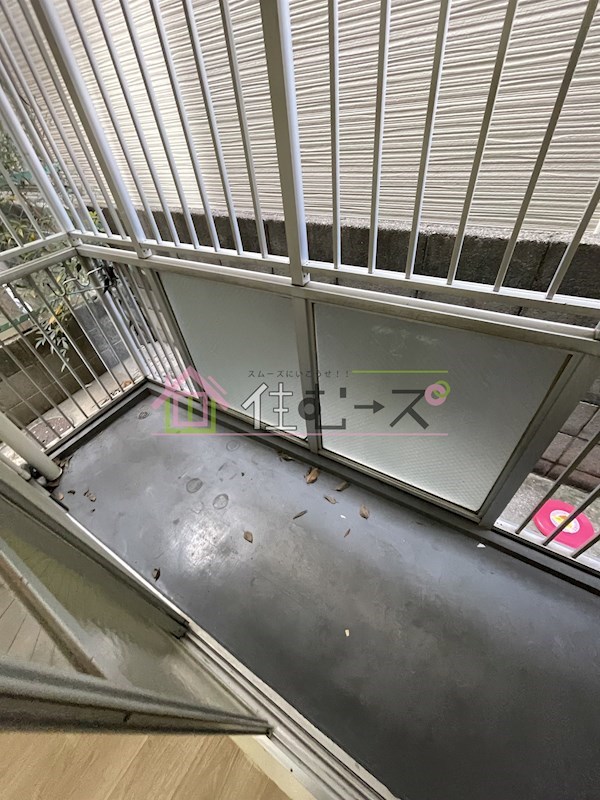 アパートメント東住吉Ⅳ ベランダ